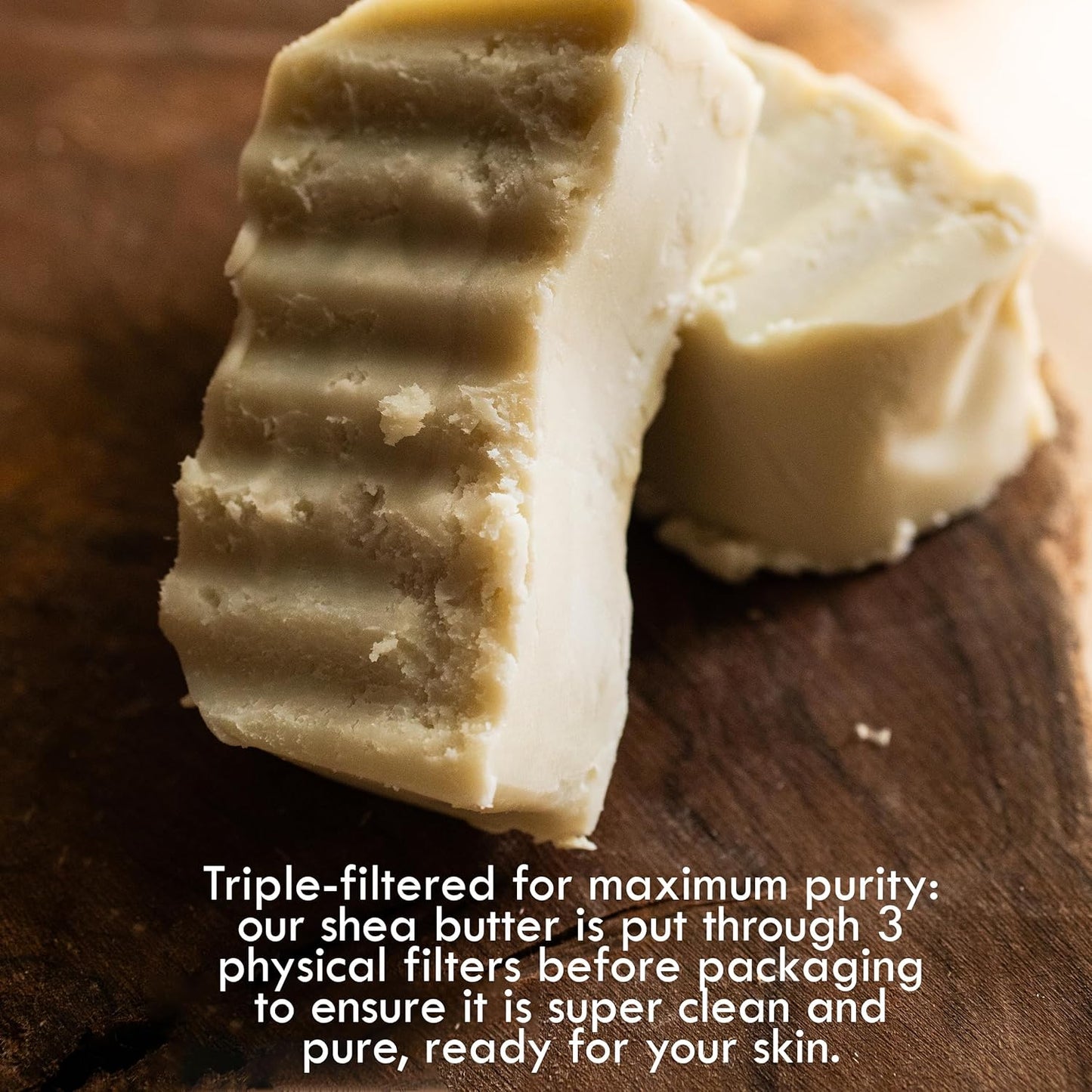 Raw Shea Butter - 100% Pure Shea Butter for Hair and Body | Unrefined Shea Butter to Make Lotion for Extremely Dry Skin, DIY Lip Balm, Body Butter and Shea Butter Soap | Natural Moisturizer