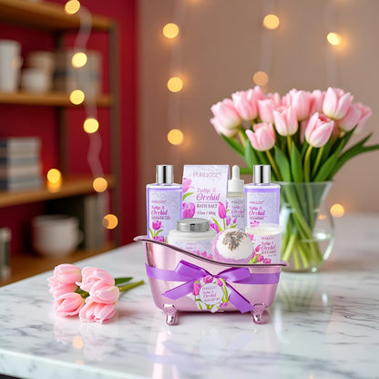 Spa Gift Basket for Women, Beauty & Personal Care Set - Birthday Gifts for Women Care Package Spa Gifts Set Thinking of You Gifts, Unique Gifts Idea for Mom Best Friend Sister Spa Self Care Kit