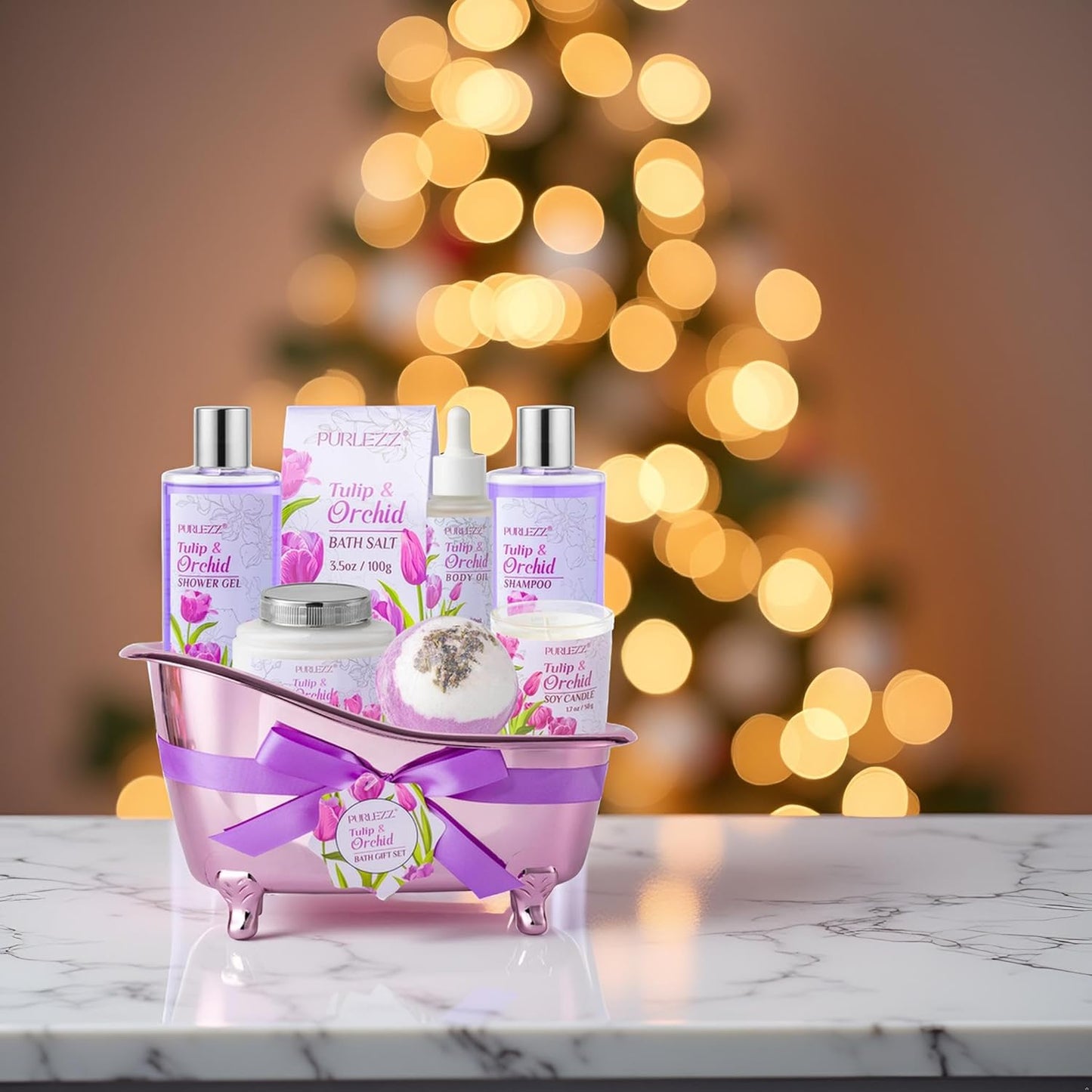 Spa Gift Basket for Women, Beauty & Personal Care Set - Birthday Gifts for Women Care Package Spa Gifts Set Thinking of You Gifts, Unique Gifts Idea for Mom Best Friend Sister Spa Self Care Kit