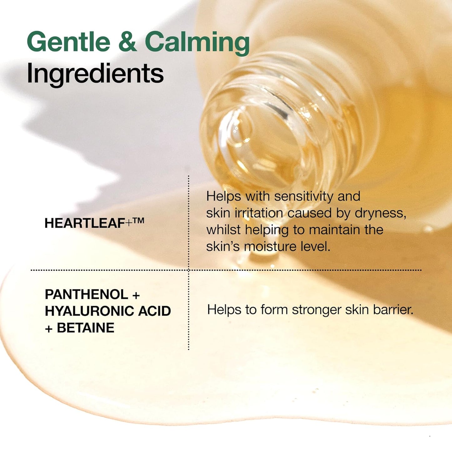 Heartleaf 80 Soothing Ampoule 30Ml / 1.01 Fl.Oz. I Non-Greasy, Highly Concentrated Skin Calm Serum Hydrating Panthenol B5 Calming Treatment Essence for Combination, Sensitive, Normal Skin, Korea