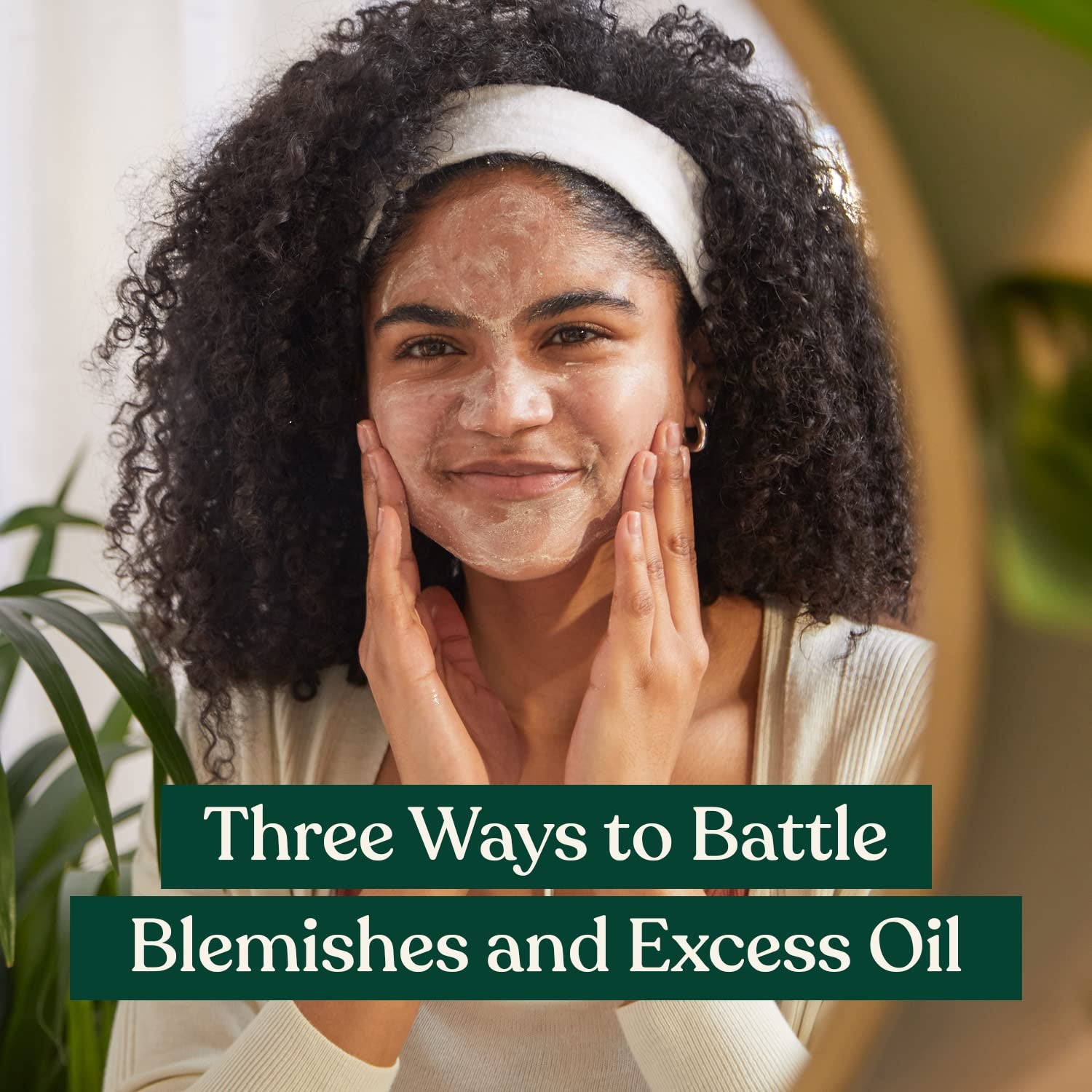 Tea Tree 3 in 1 Wash Scrub & Mask – Purifying Vegan Skincare for Oily, Blemished Skin – 4.2 Oz